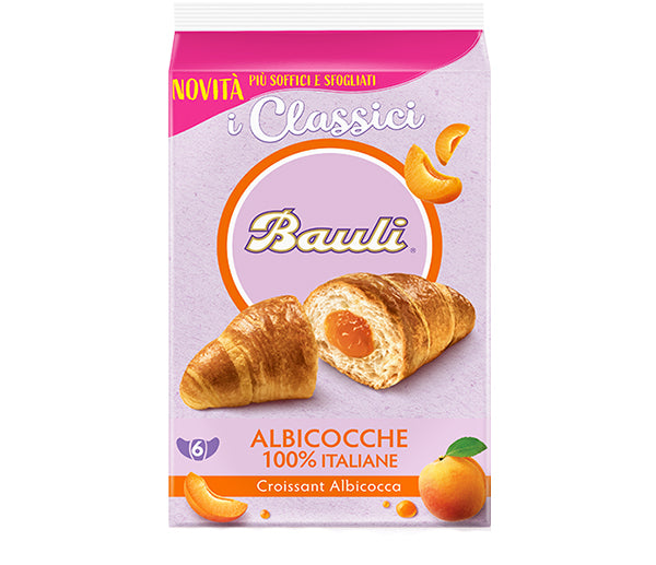 Croissant all'albicocca 500g 10pz bauli