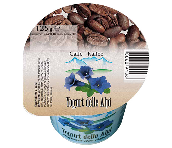 Yogurt caffe' 125g dellealpi vipiteno