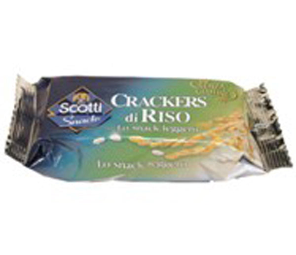 Crackers monoporzione di riso 20g 30pz scotti
