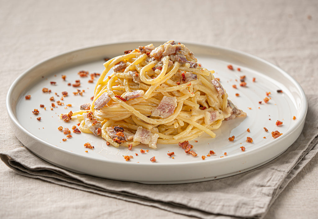 Spaghetti alla carbonara350g monoporzione Zaino Gourmet congelato
