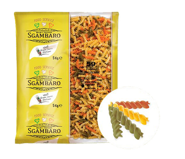 Fusilli tricolore Barilla 5kg