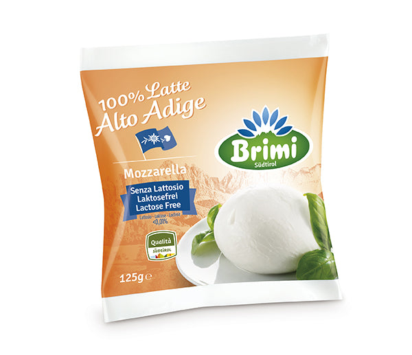 Mozzarella ovolini gr. 125 senza lattosio brimi