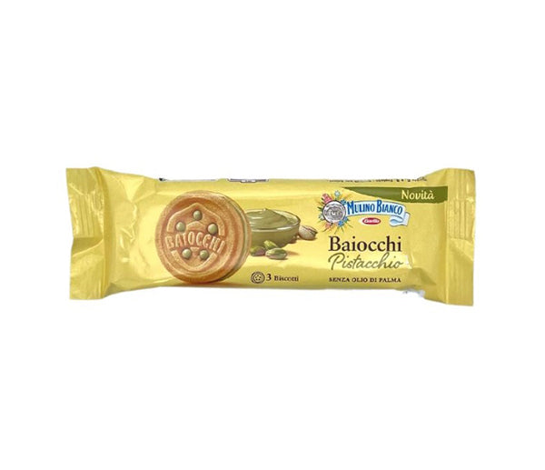 Biscotti monoporzione baiocchi x3 pistacchio mulino bianco