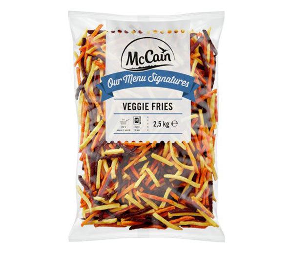 Veggie fries 2,5kg mccain congelato