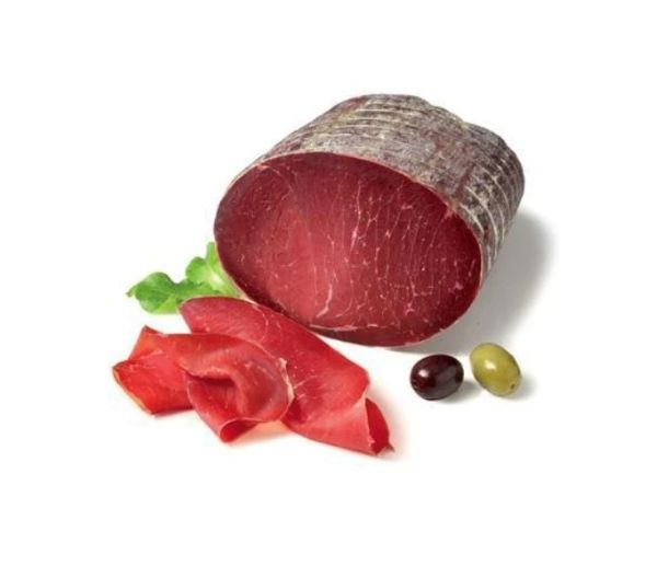 Bresaola punta d'anca 100% carne italiana bordoni