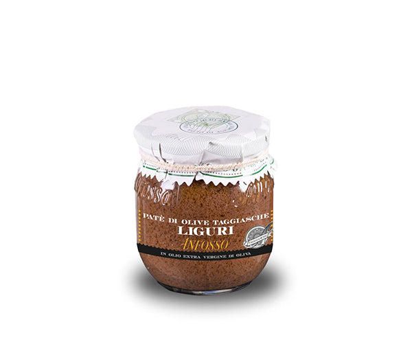 Pate' di olive nere taggiasche 500g anfosso