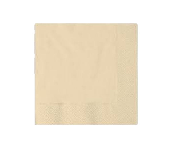 Tovaglioli 40x40 crema 2v pz. 360 duni bio