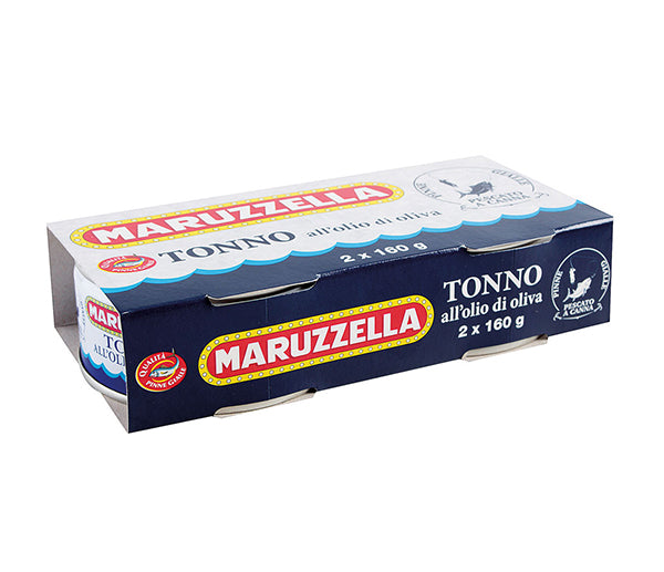 Tonno olio di oliva 160g 2pz maruzzella