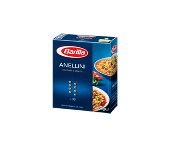 Pasta Barilla anellini 500gr n. 33