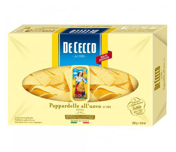 Pasta De Cecco all'uovo pappardelle 250g n. 101