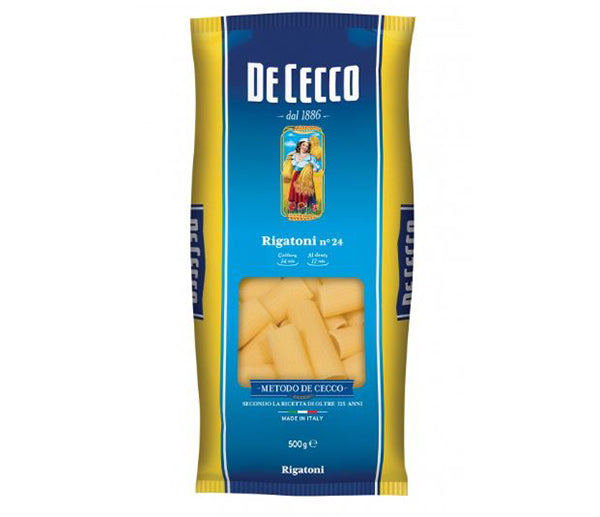 Pasta De Cecco rigatoni 500g n. 24