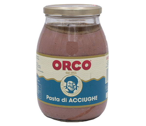 Pasta di acciughe 1,1kg vetro orco