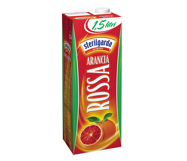 Succo di arancia rossa 1,5l tappo a vite sterilgarda