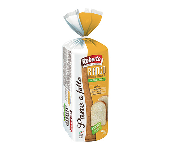 Pane bauletto bianco 400g roberto