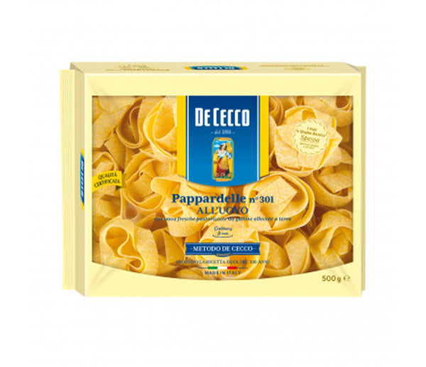 Pasta De Cecco all'uovo pappardelle 500g n. 301