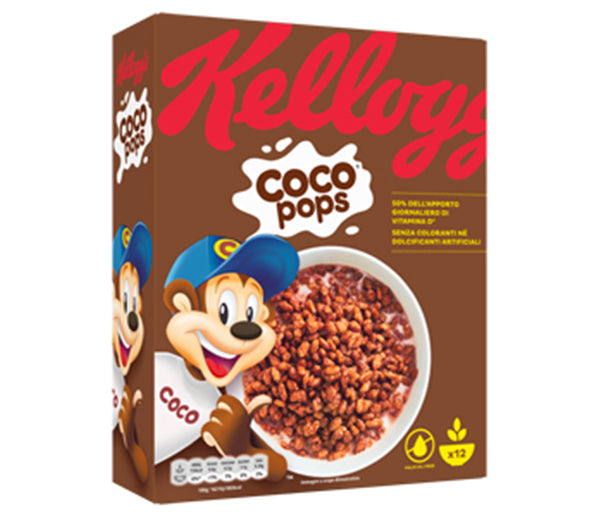 Cereali kellogg's monoporzione coco pops gr. 35 pz. 40