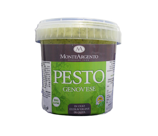 Pesto genovese olio evo 1kg monteargento