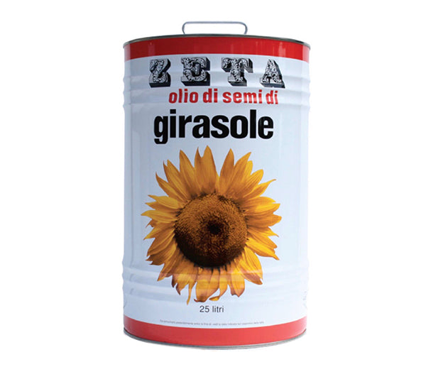 Olio di semi di girasole 25l zucchi