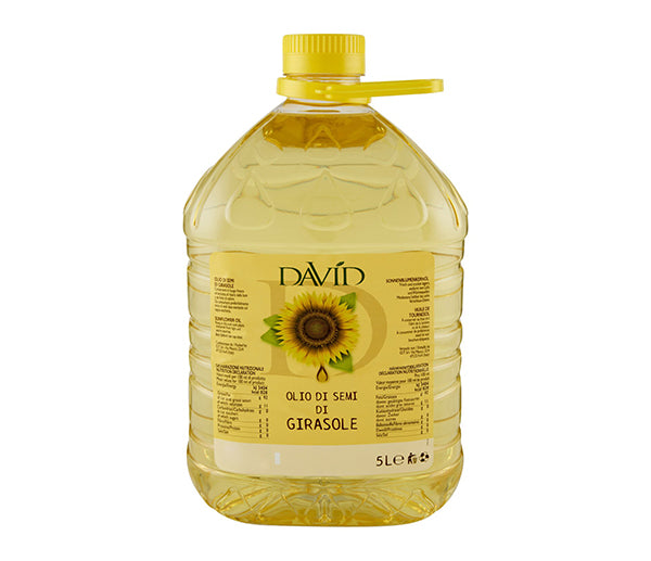 Olio di semi di girasole 5l pet david