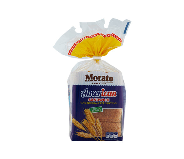 Pane american sandwich integrale 600g morato