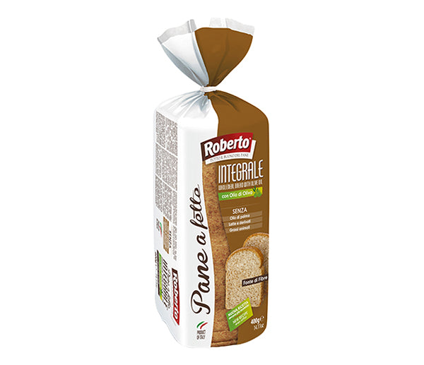 Pane bauletto integrale 400g roberto