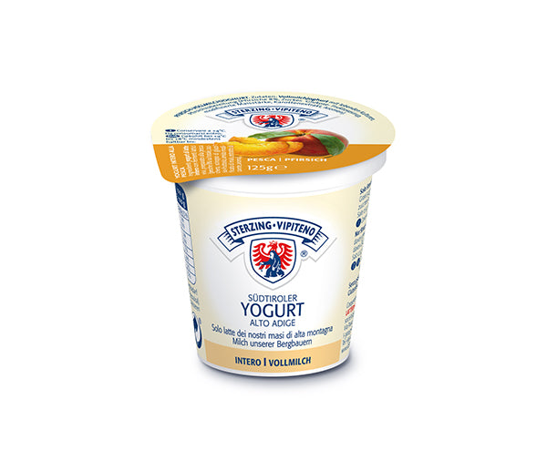 Yogurt pesca 125g vipiteno