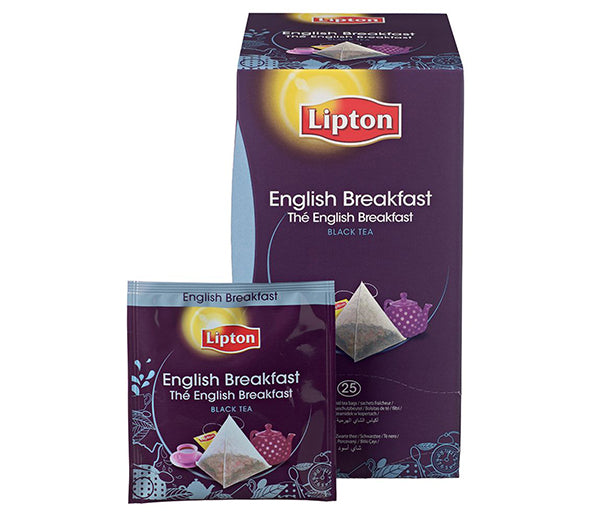 The lipton english break. 25 f. piramide