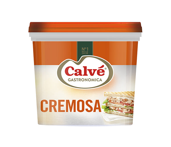 Maionese gastro cremosa 5kg calve' bianca