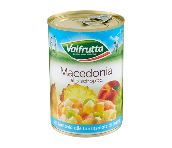 Macedonia sciroppata 822g valfrutta