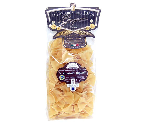 Pasta Gragnano farfalle giganti 500g n. 62 igp