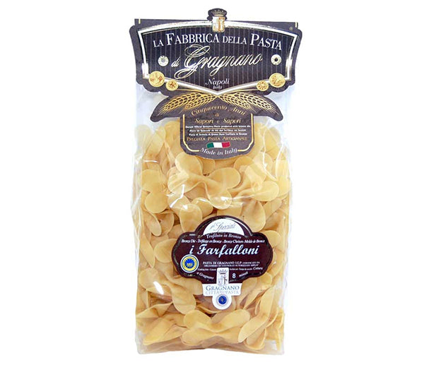 Pasta Gragnano farfalloni 500g n. 63 igp