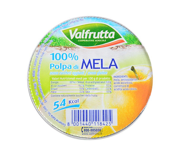 Polpa di mela gr. 100 pz. 60 valfrutta