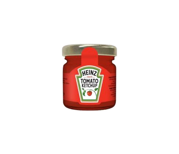 Ketchup monoporzione 33ml 80pz vetro heinz