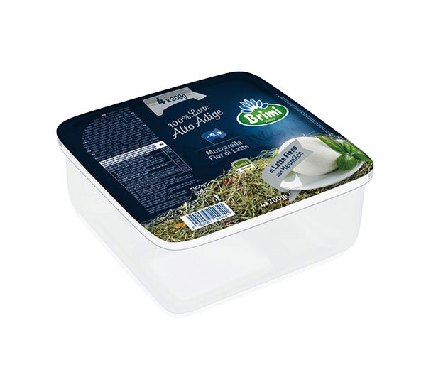 Mozzarella fior di latte 200g 4pz brimi