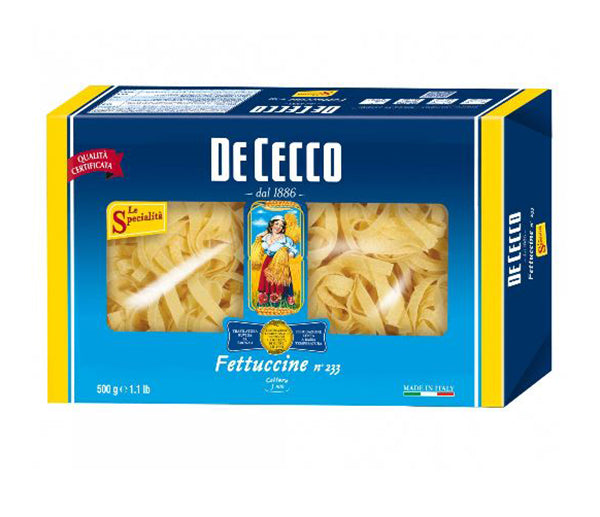 Pasta De Cecco spec. fettuccine nidi 500g n. 233