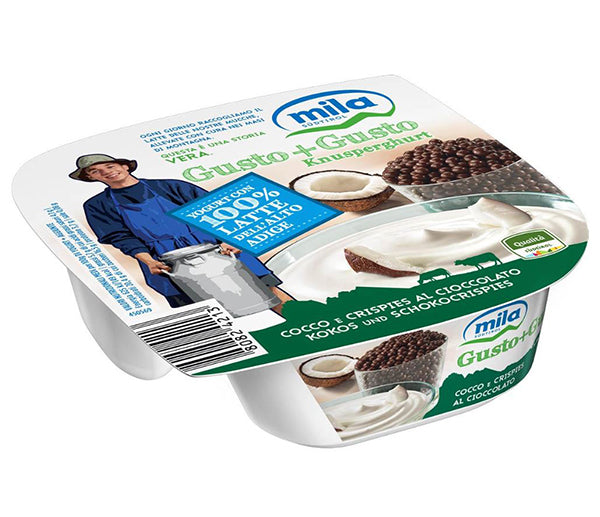 Yogurt snack cocco e cioccolato 150g mila