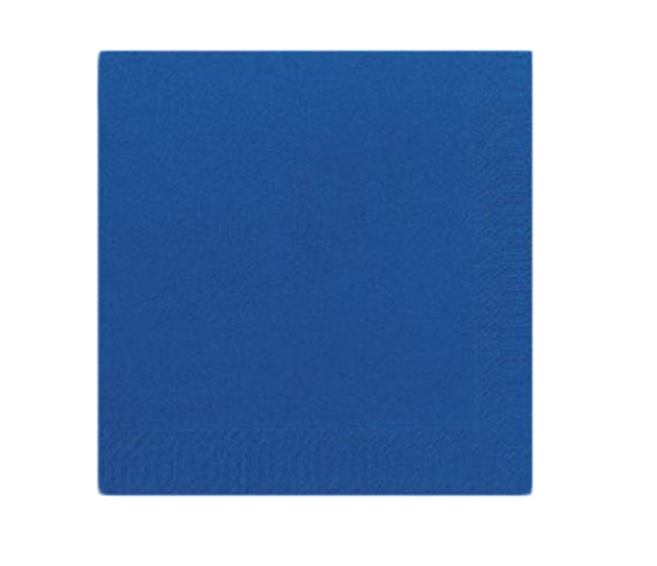 Tovaglioli 40x40 blu scuro 2v pz. 125x10 duni