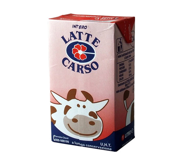 Latte intero uht 1l carso