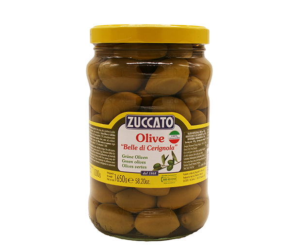 Olive bella cerignola kg. 1,65 zuccato (sg. 1)