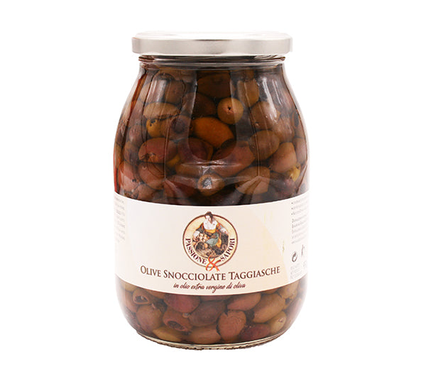 Olive taggiasche snocciola gr. 950 passione&sapori c/evo