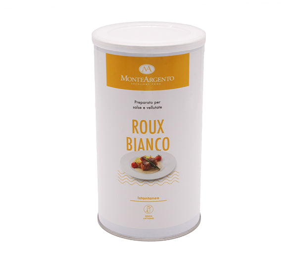 Roux bianco monteargento gr. 600