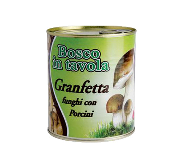 Gustosi funghi porcini con crema latta 850gr