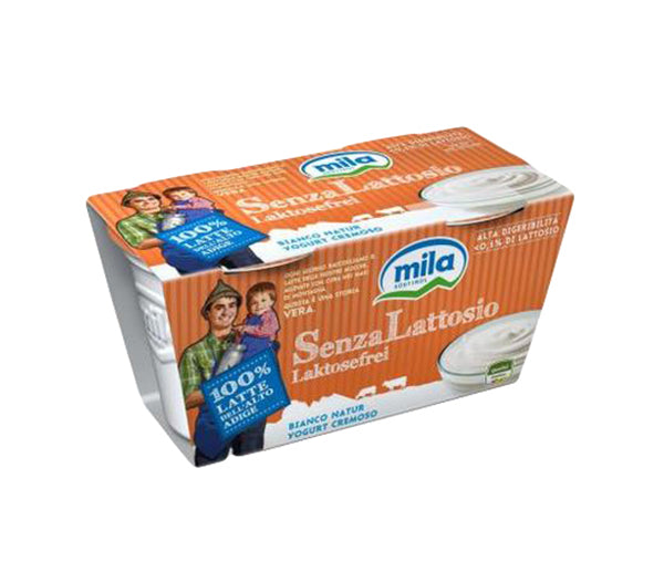 Yogurt senza lalattosio intero 125g 2pz mila