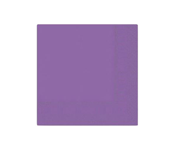 Tovaglioli 25x25 viola 2v pz. 100 fato