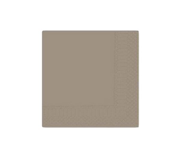 Tovaglioli 24x24 grigio 2v pz. 100 fato