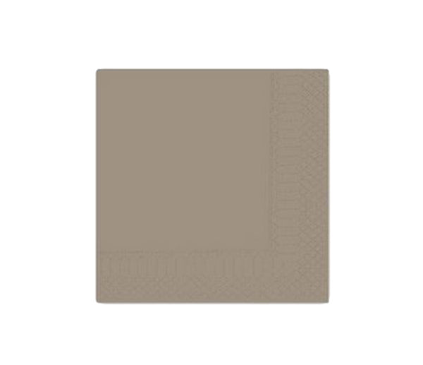 Tovaglioli 33x33 grigio 2v pz. 50 fato