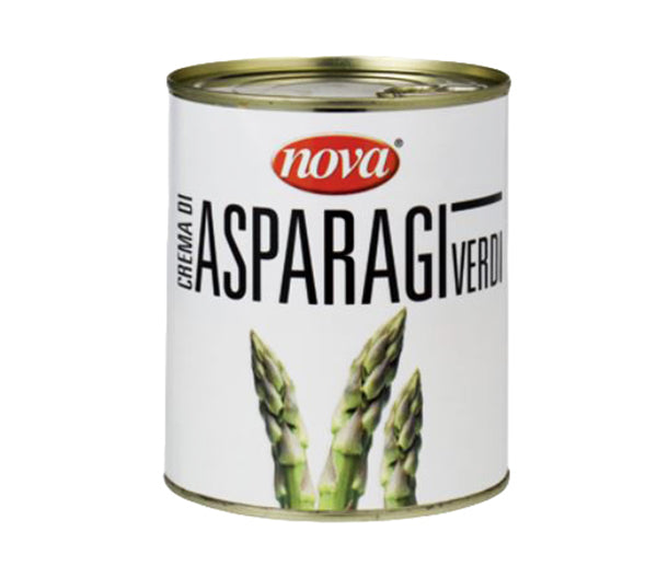 Crema di asparagi 800g latta nova