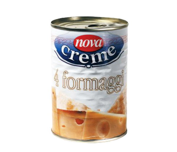 Crema ai 4 formaggi 400g latta nova