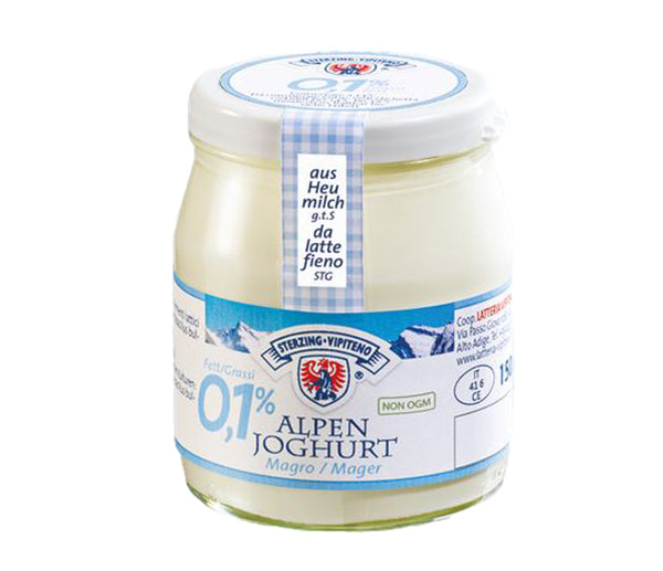 Yogurt magro 150g vetro vipiteno