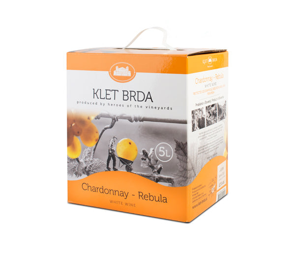 Vino klet brda chardonnay ribolla 5l b/box